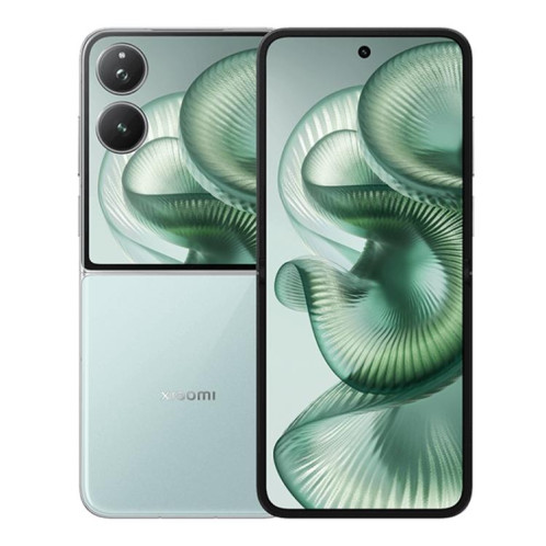 Xiaomi MIX Flip 2 personnalisé, 12 Go + 512 Go, 6,86 pouces + 4,01 pouces, Xiaomi HyperOS 2 Snapdragon 8 Elite Octa Core, NFC, réseau : 5G (cyan) SX09QC1009-323